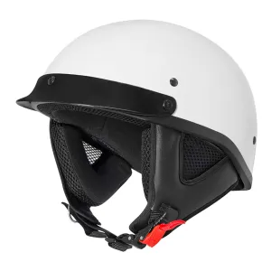 M2R HALF HELMET - WHITE