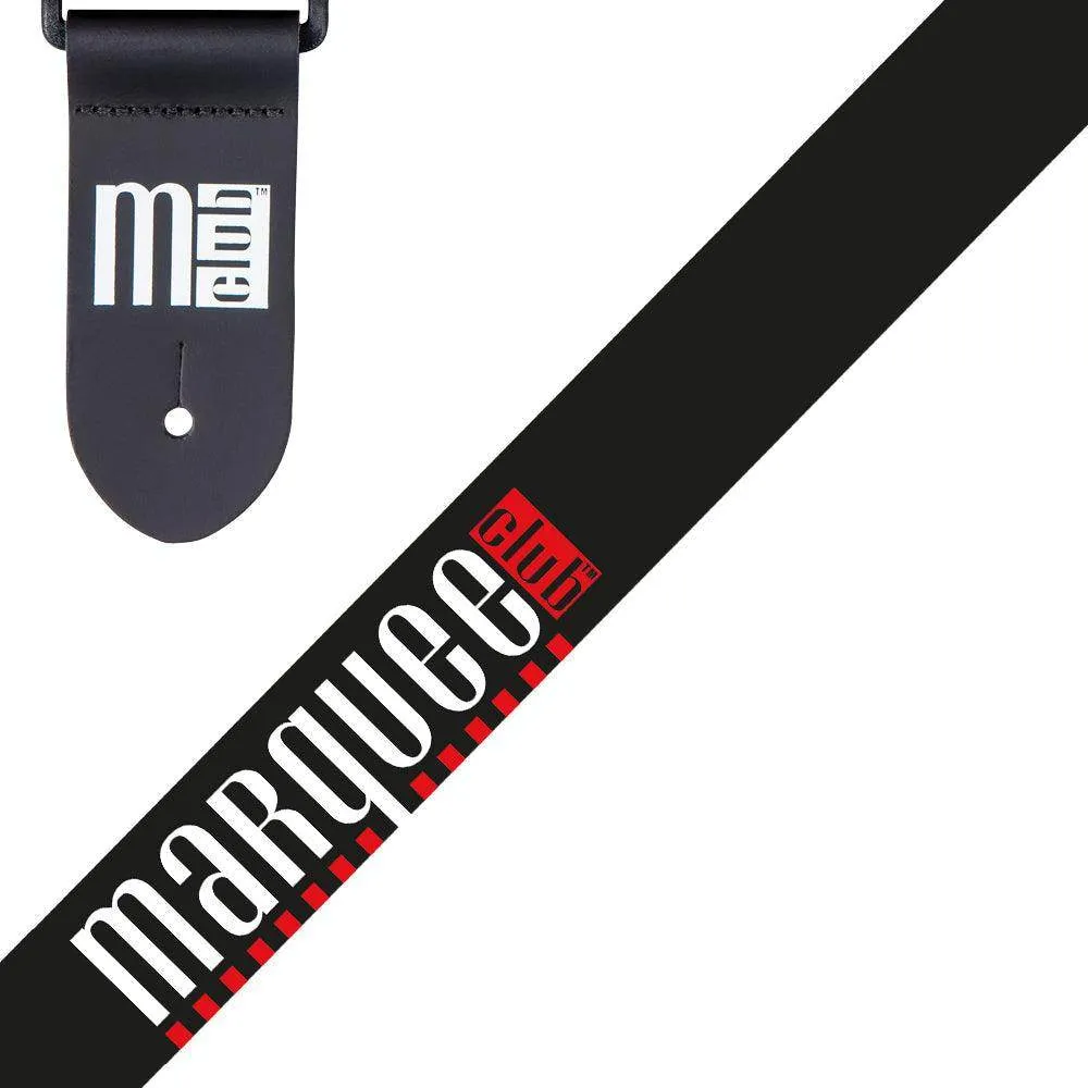 Marquee Club Guitar Strap ~ Classic Black