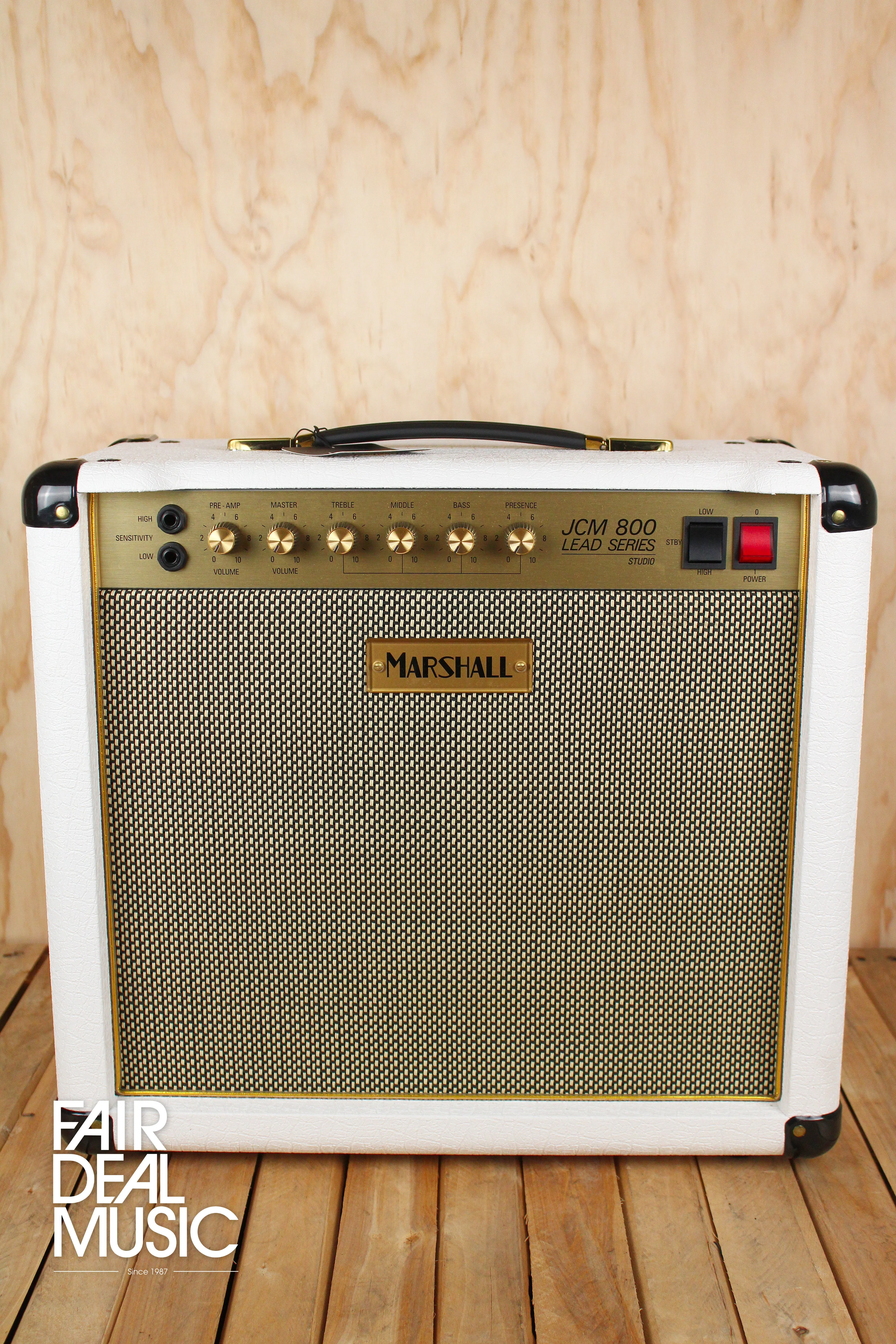 Marshall SC20C Studio Classic JCM800 20W 1x10 Combo, White