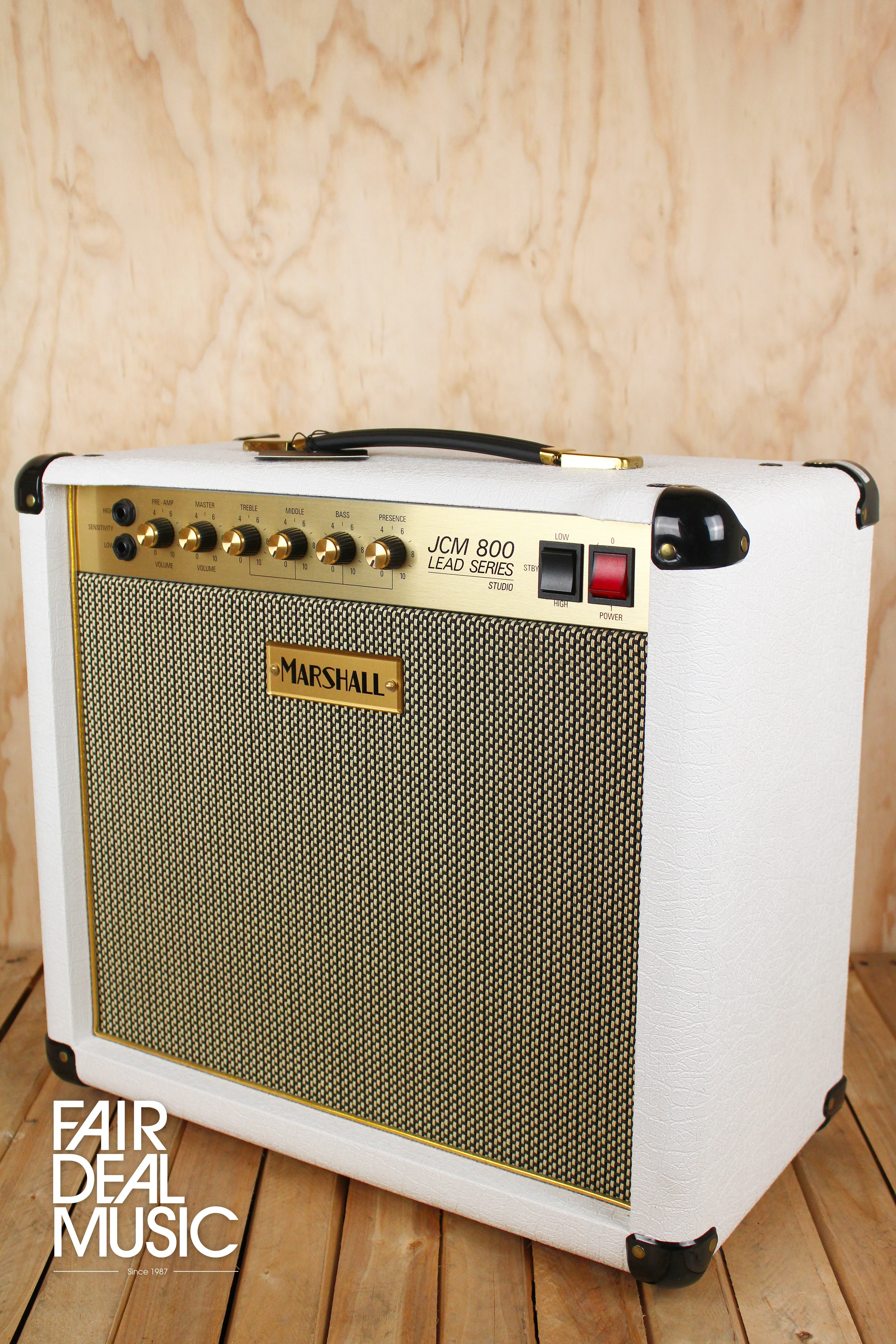 Marshall SC20C Studio Classic JCM800 20W 1x10 Combo, White