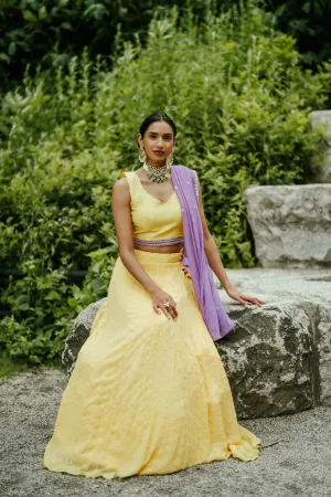 Masoom Lehenga (yellow)