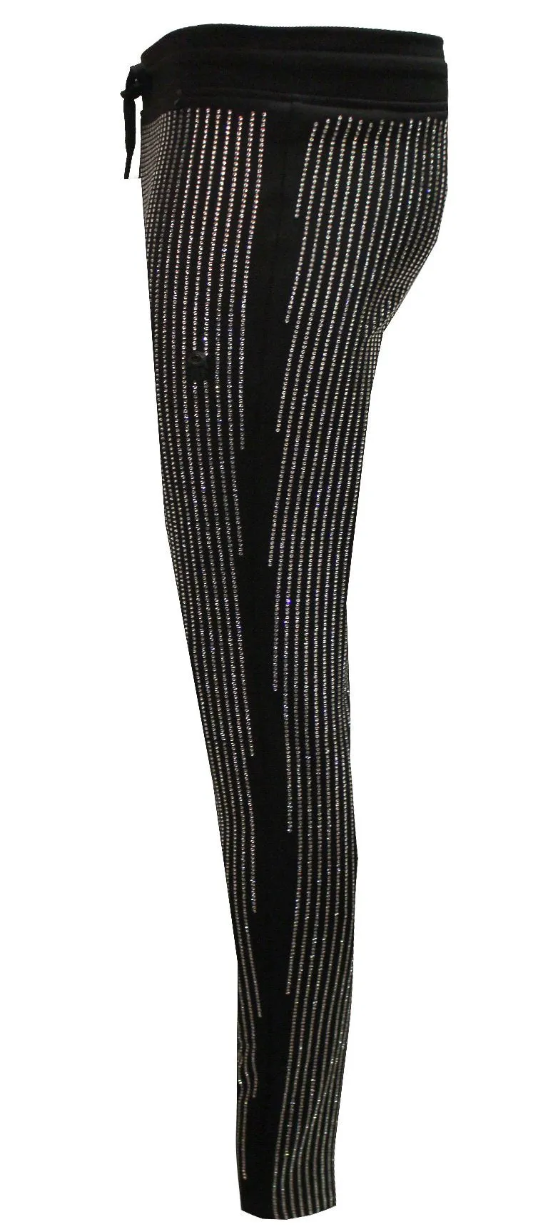 Men's Diamond Pants-Black/Clear