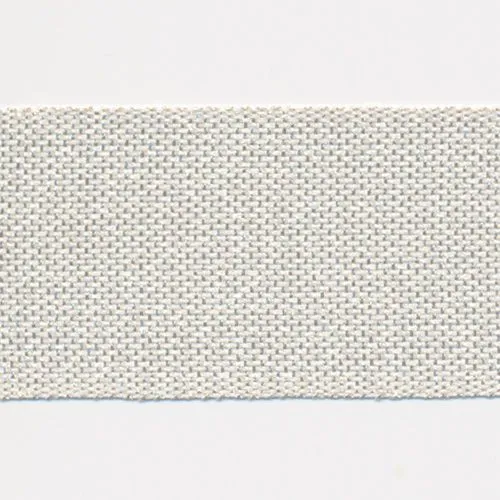 Metallic Ribbon #2 Off White & Silver