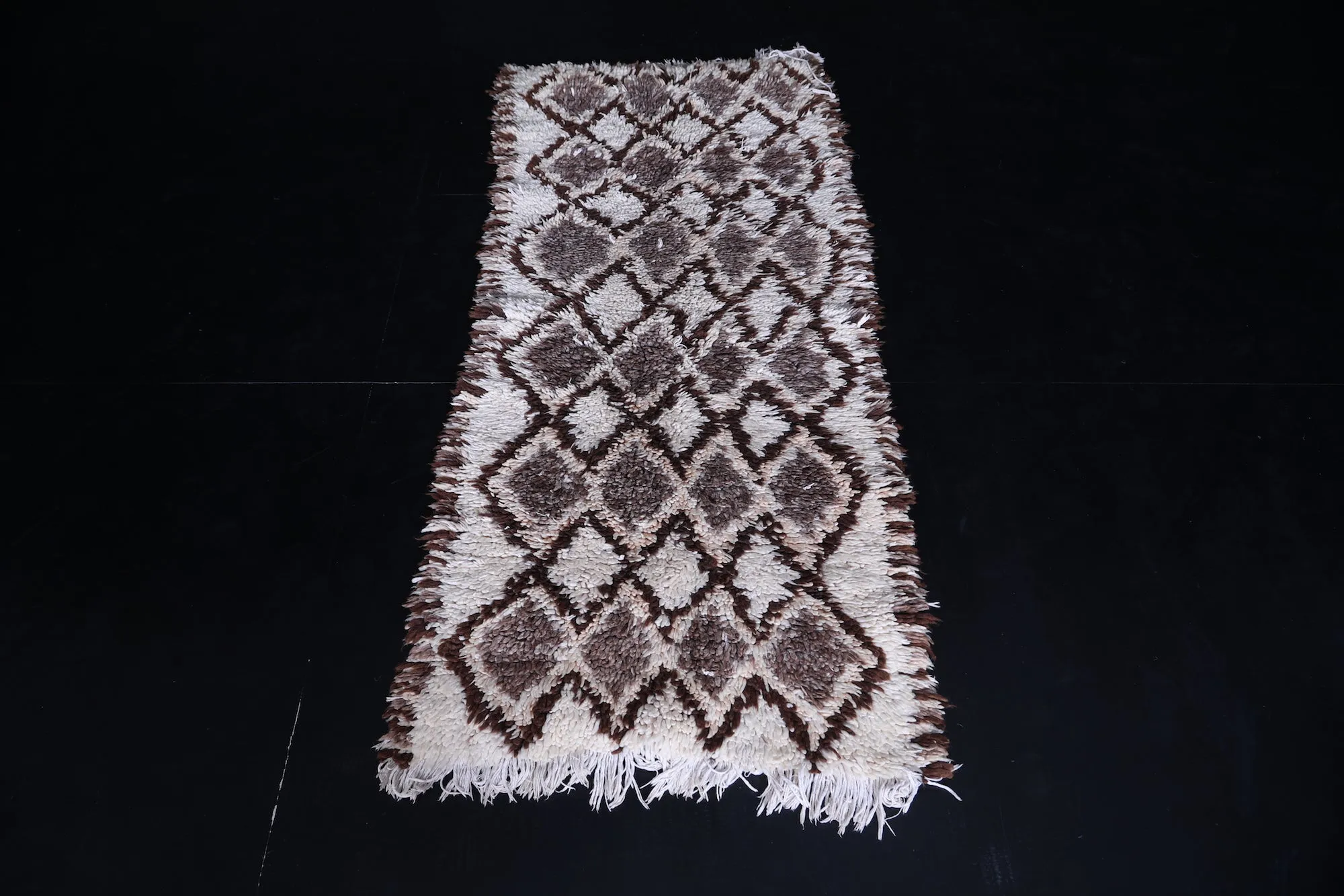Moroccan Azilal Hallway Rug - 2.3 x 5.7 ft | Unique Runner