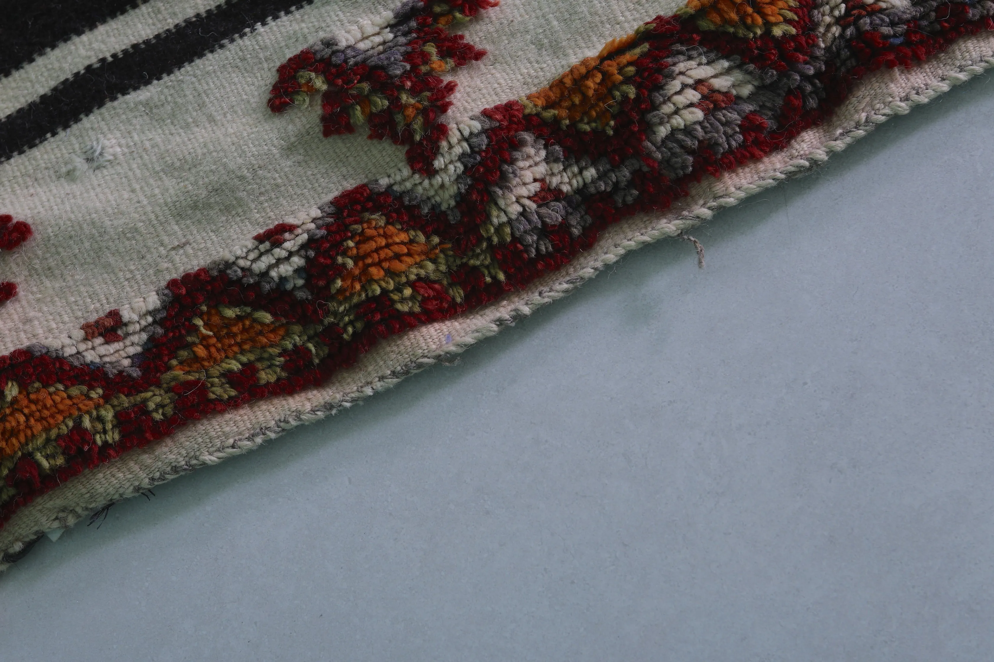 Moroccan Azilal Rug – 4.4 FT X 10.9 FT | Handwoven Vintage Runner