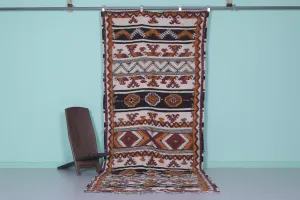 Moroccan Azilal Rug – 4.4 FT X 10.9 FT | Handwoven Vintage Runner