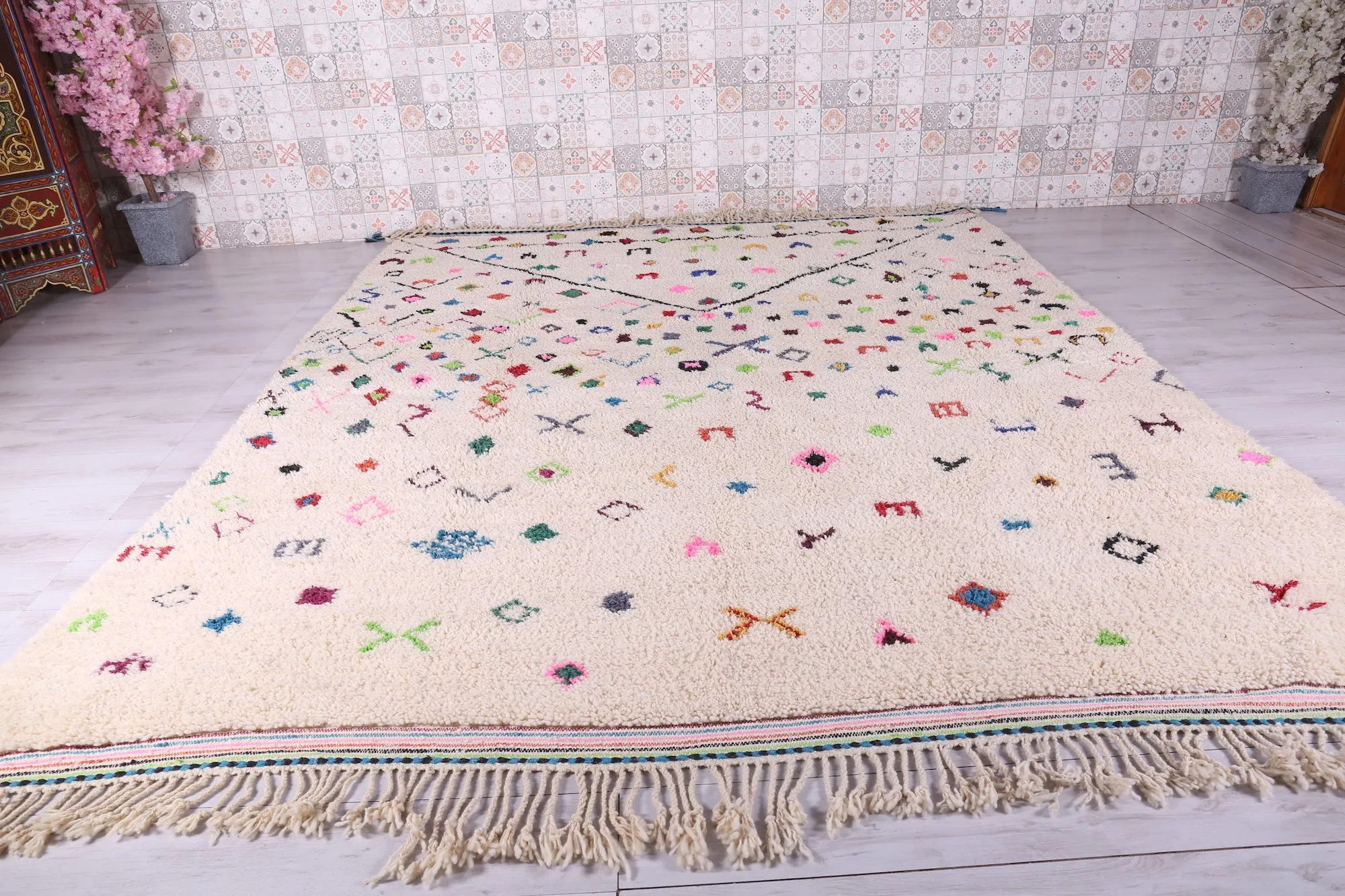Moroccan Azilal Rug - Handmade Berber Rug - Custom Rug