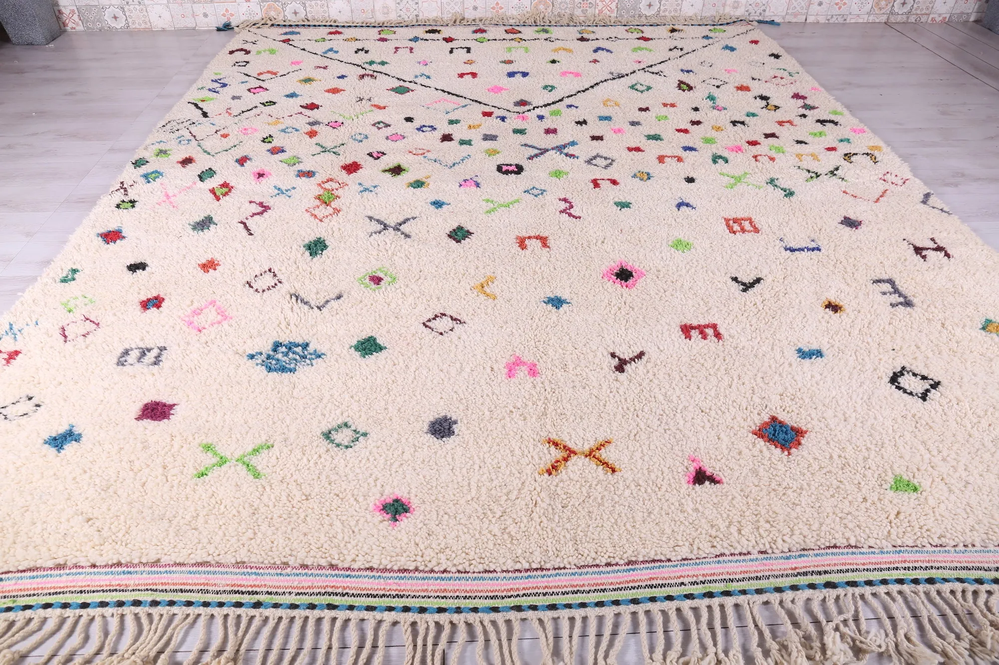 Moroccan Azilal Rug - Handmade Berber Rug - Custom Rug