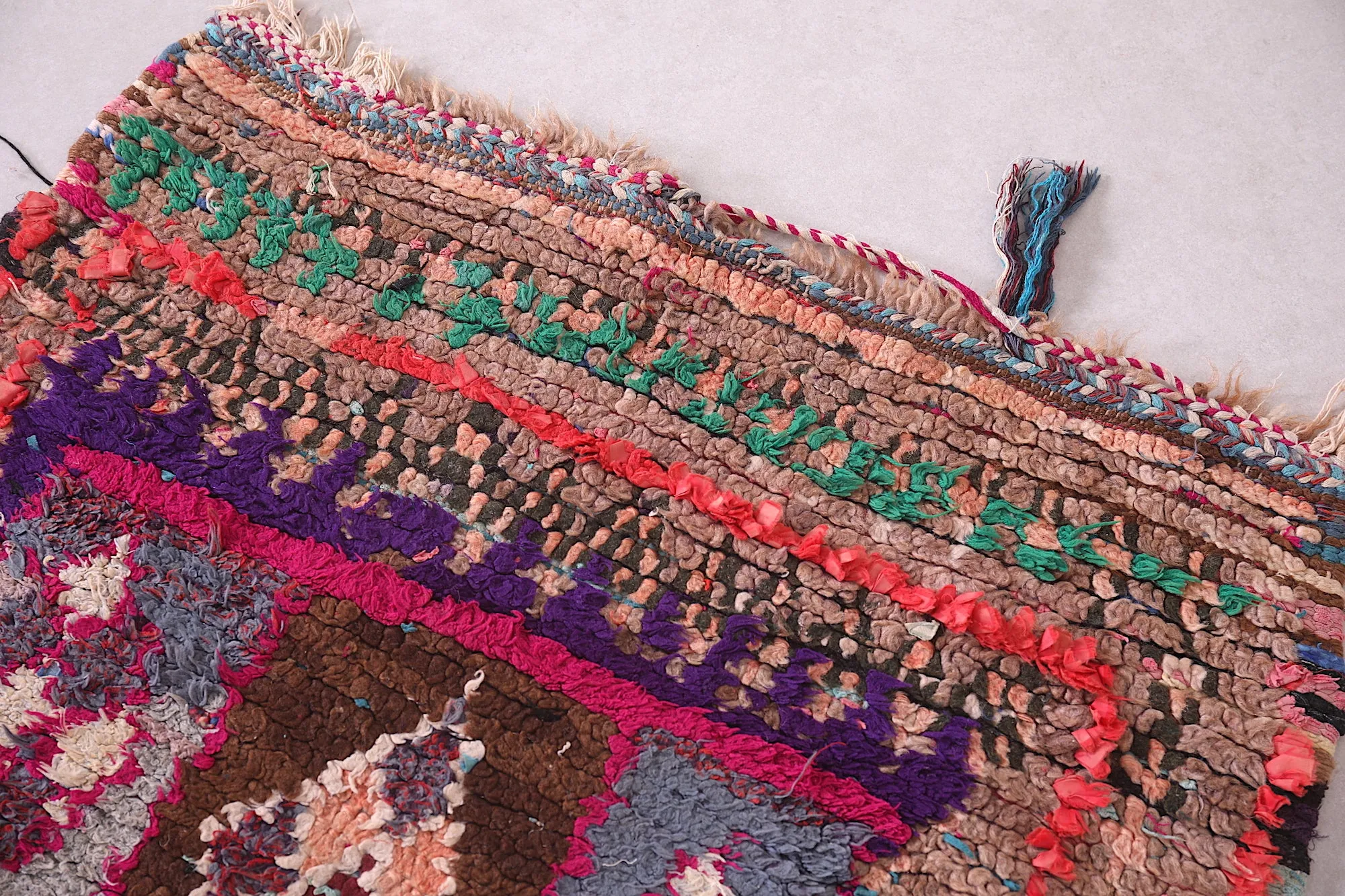 Moroccan Berber Runner Rug – 2.3 X 5.9 Feet | Unique Artisan Handwoven