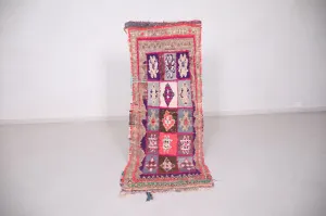 Moroccan Berber Runner Rug – 2.3 X 5.9 Feet | Unique Artisan Handwoven