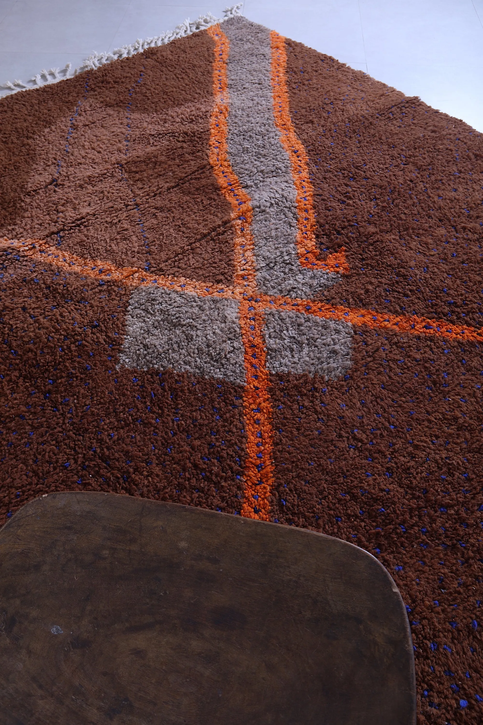 Moroccan Contemporary rug - Moroccan Brown rug - Berber carpet