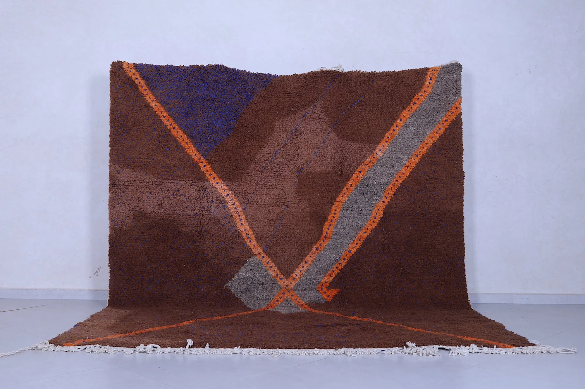 Moroccan Contemporary rug - Moroccan Brown rug - Berber carpet