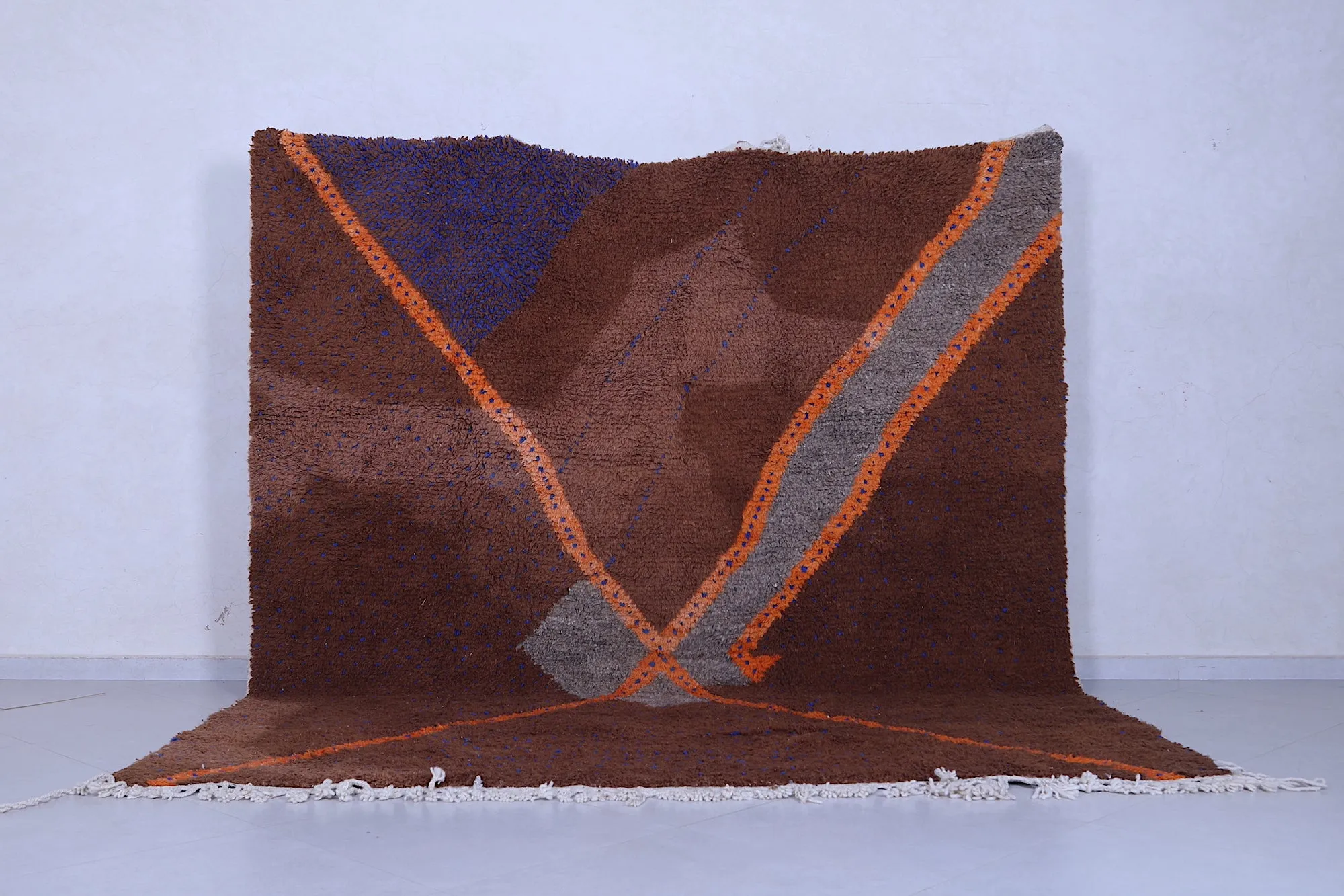 Moroccan Contemporary rug - Moroccan Brown rug - Berber carpet
