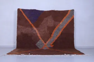 Moroccan Contemporary rug - Moroccan Brown rug - Berber carpet