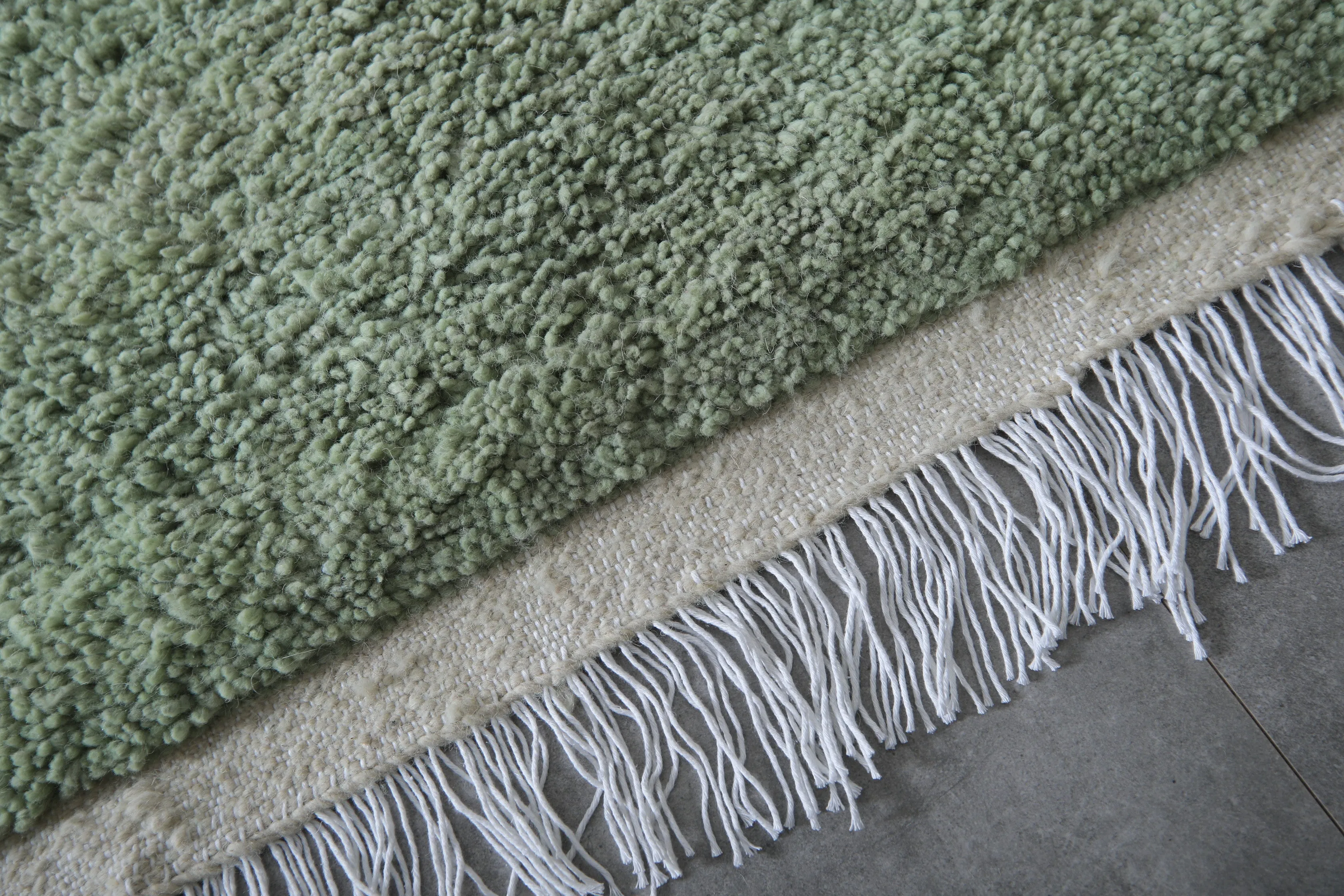 Moroccan Green rug - Moroccan rug - Beni ourain rug