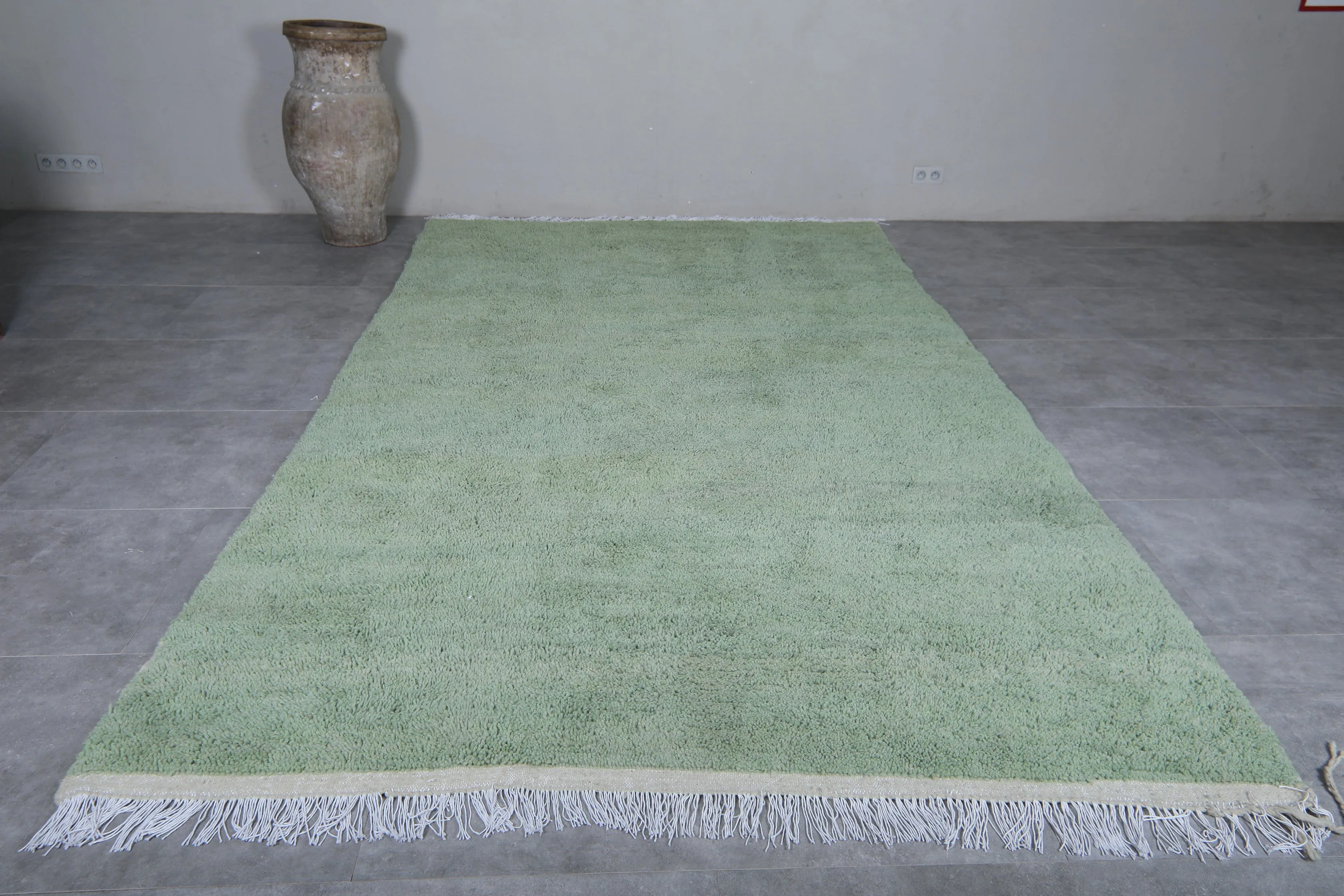 Moroccan Green rug - Moroccan rug - Beni ourain rug