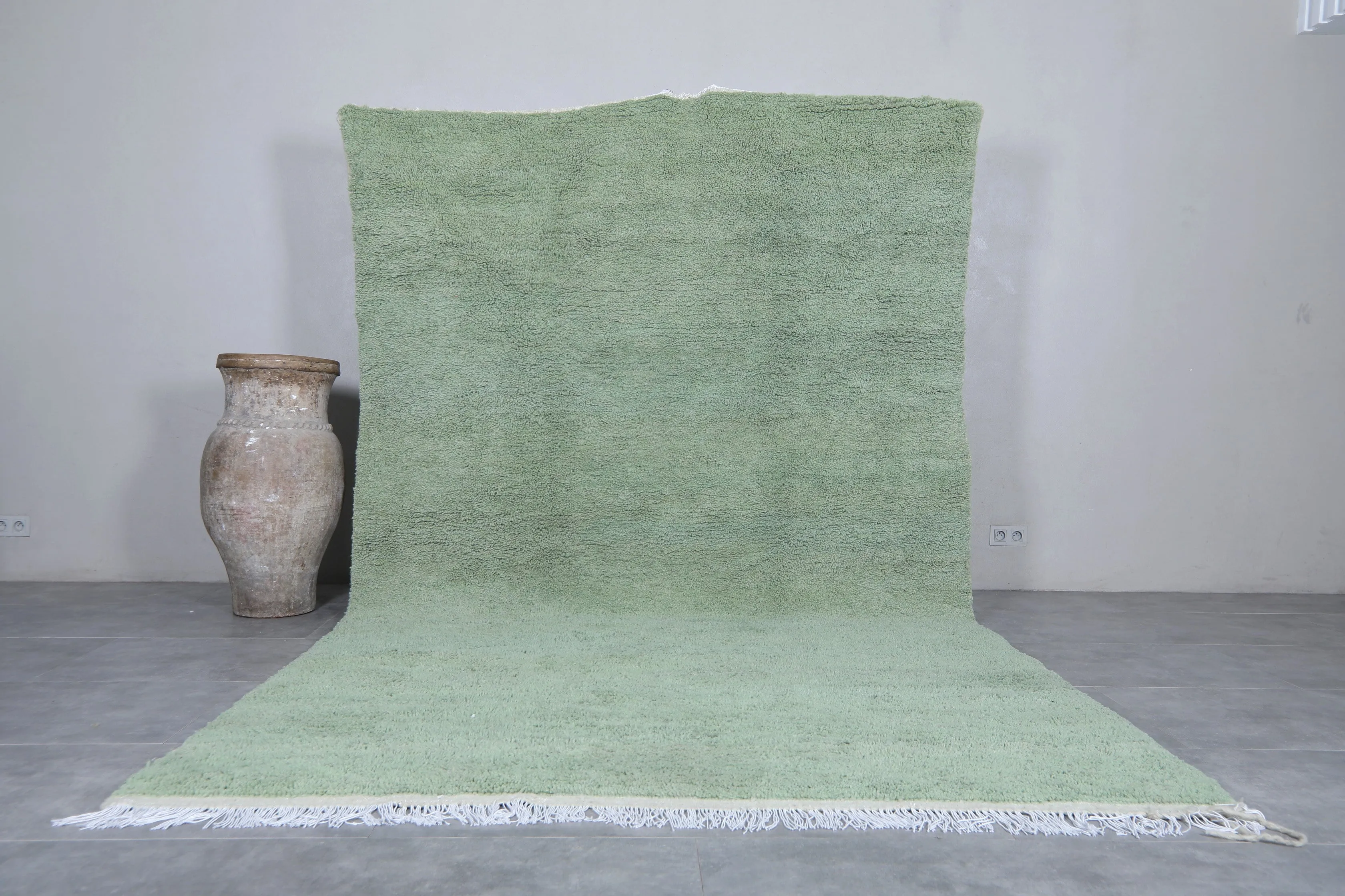 Moroccan Green rug - Moroccan rug - Beni ourain rug