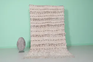 Moroccan Handmade Berber Wedding Blanket - 5 FT X 8.9 FT