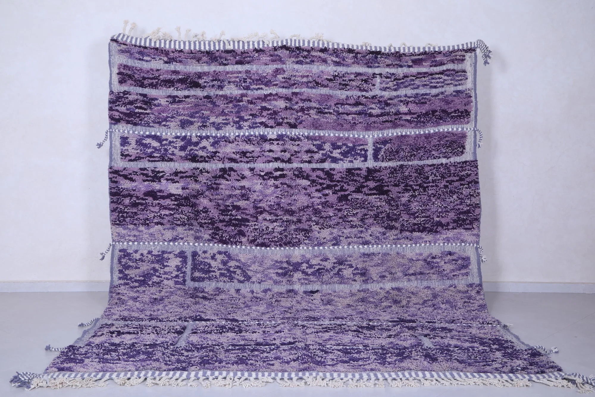Moroccan Purple rug - Custom area rug - Wool rug