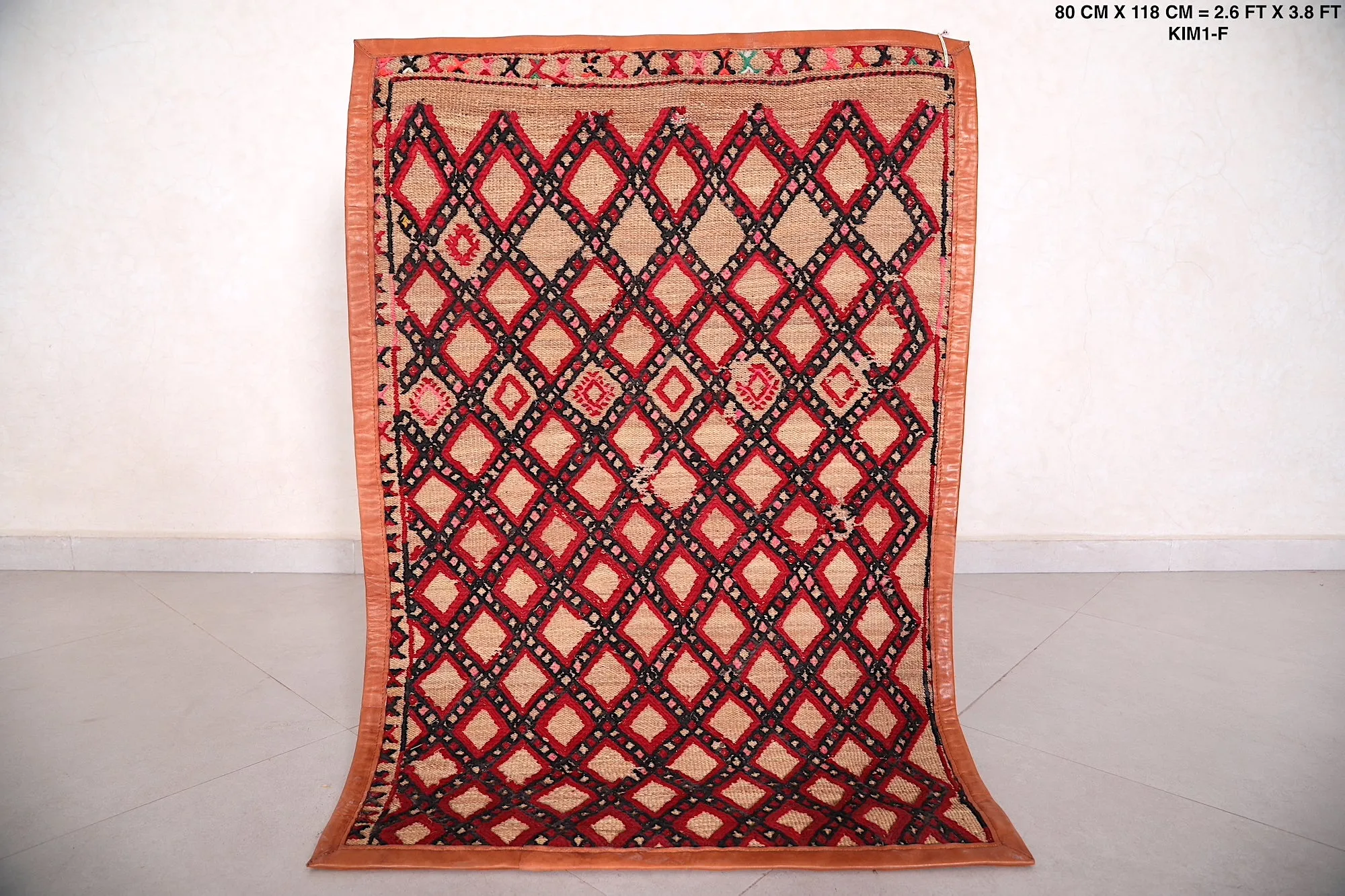 Moroccan Rug 2.6 ft x 3.8 ft