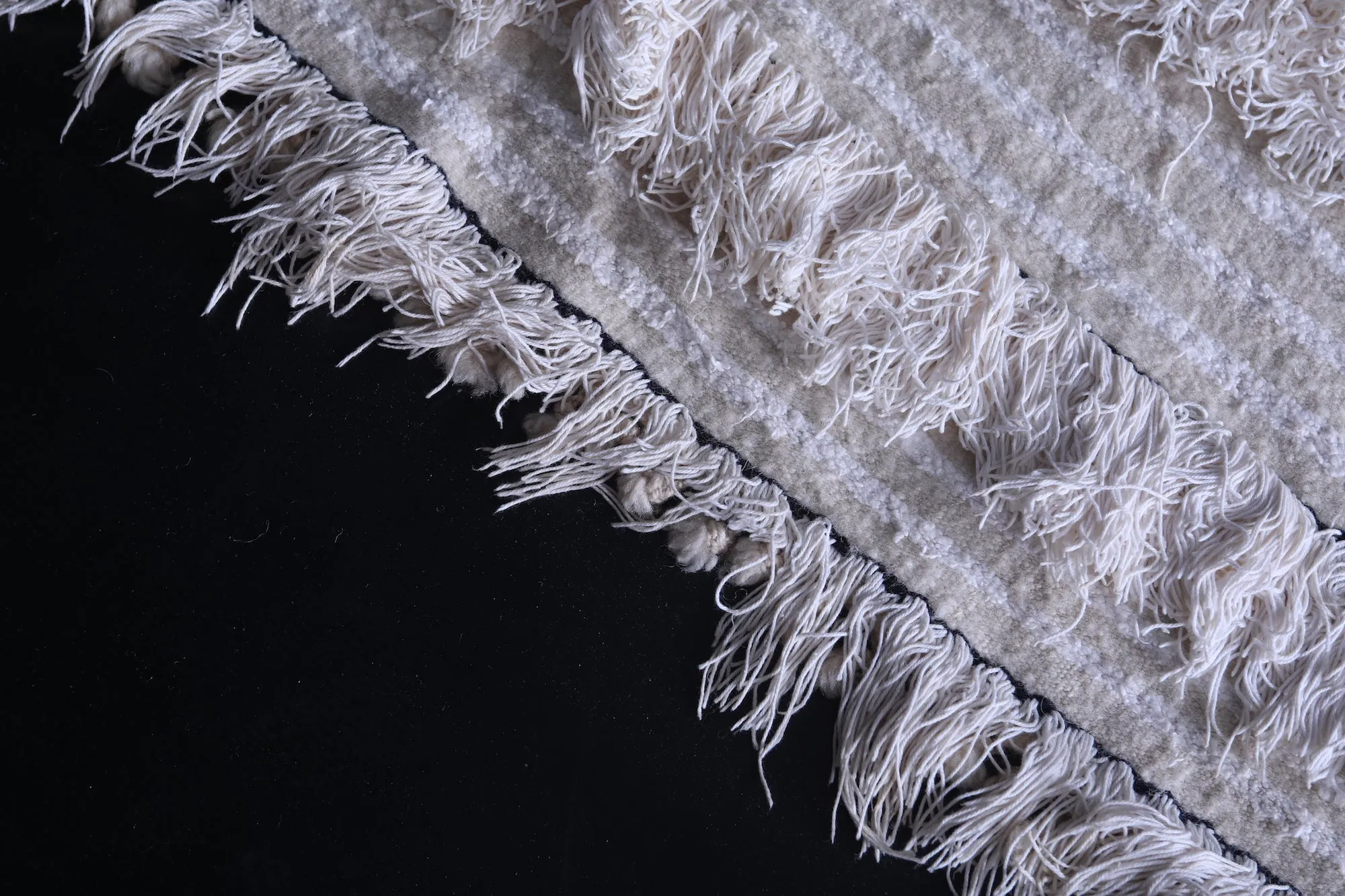 Moroccan Wedding Blanket - 3.7 FT x 5.6 FT | Handmade Bohemian Decor