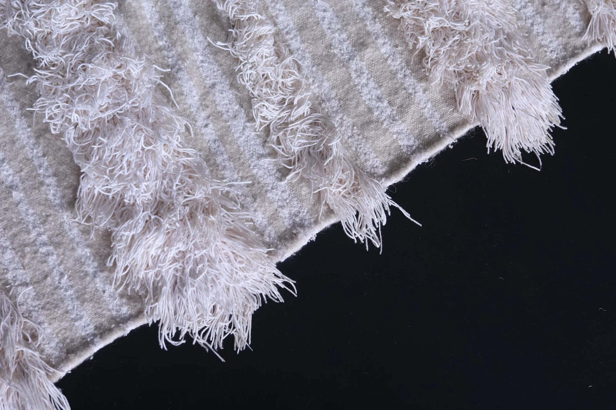 Moroccan Wedding Blanket - 3.7 FT x 5.6 FT | Handmade Bohemian Decor