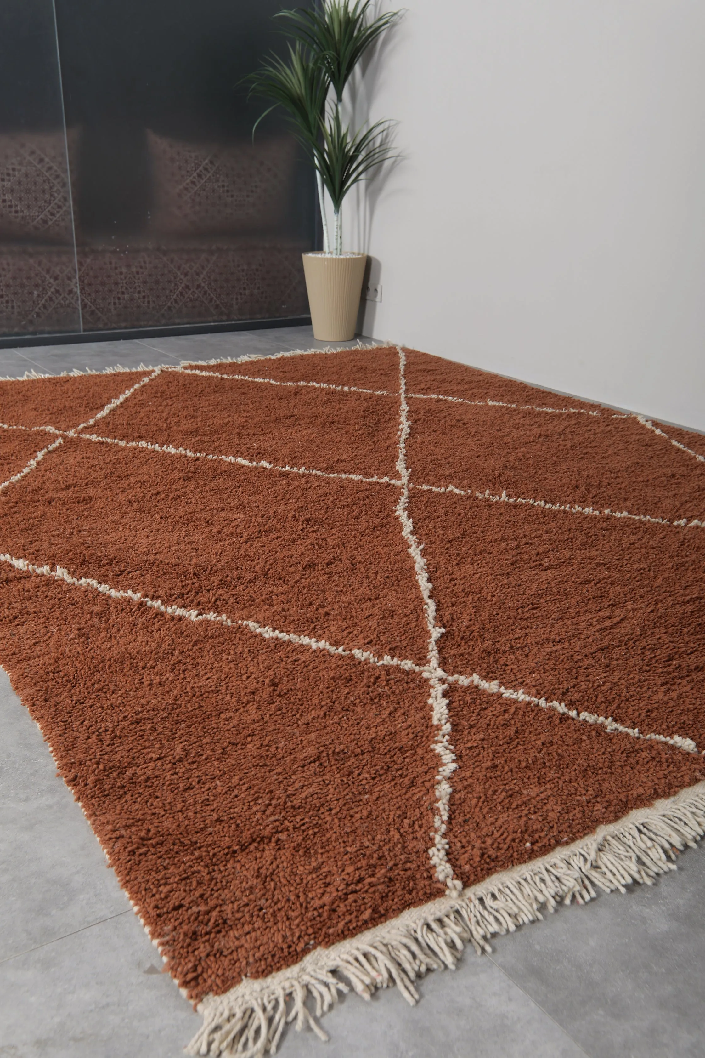 Moroccan wool rug - Custom Berber rug - Handmade rug