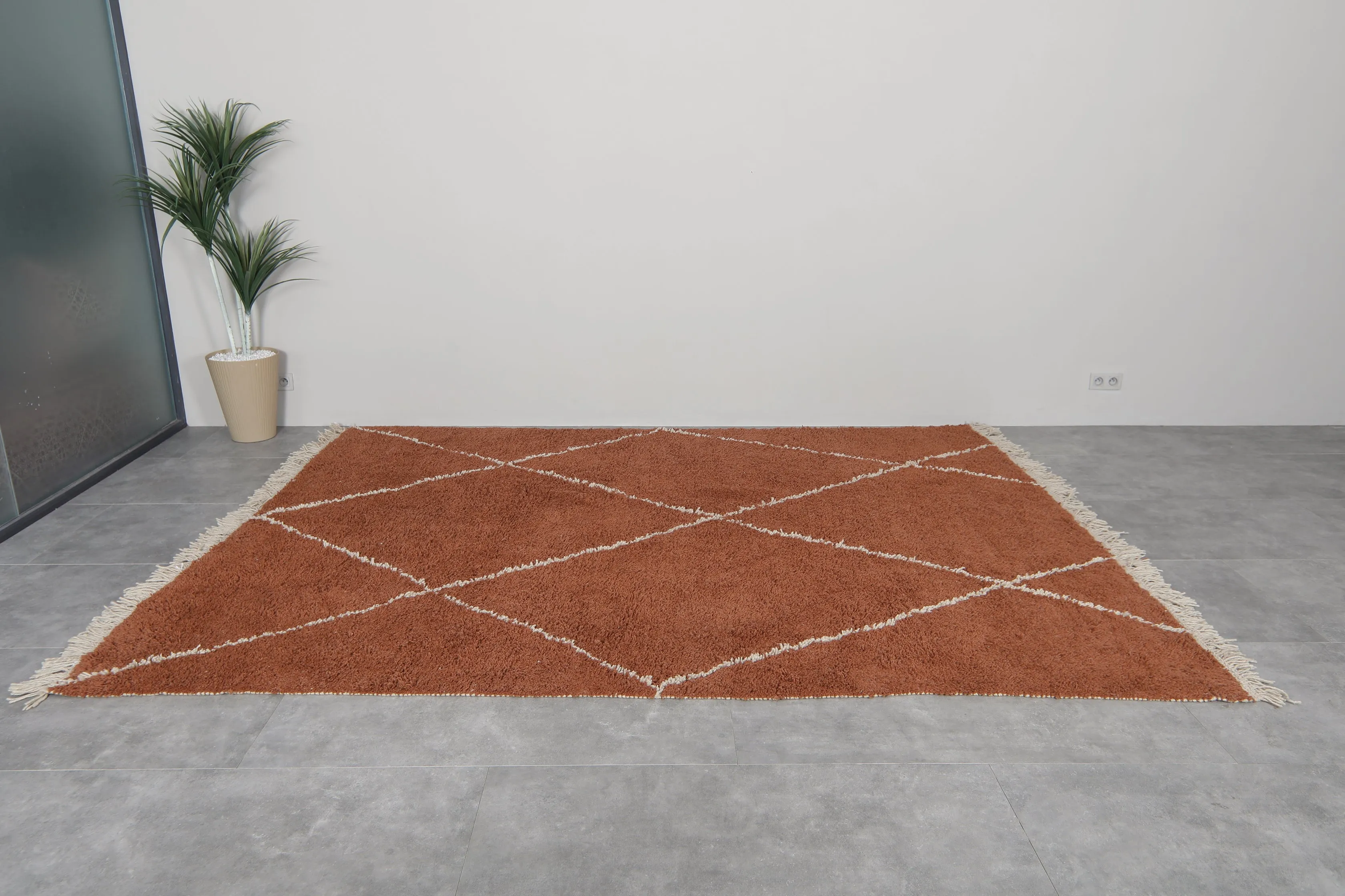 Moroccan wool rug - Custom Berber rug - Handmade rug