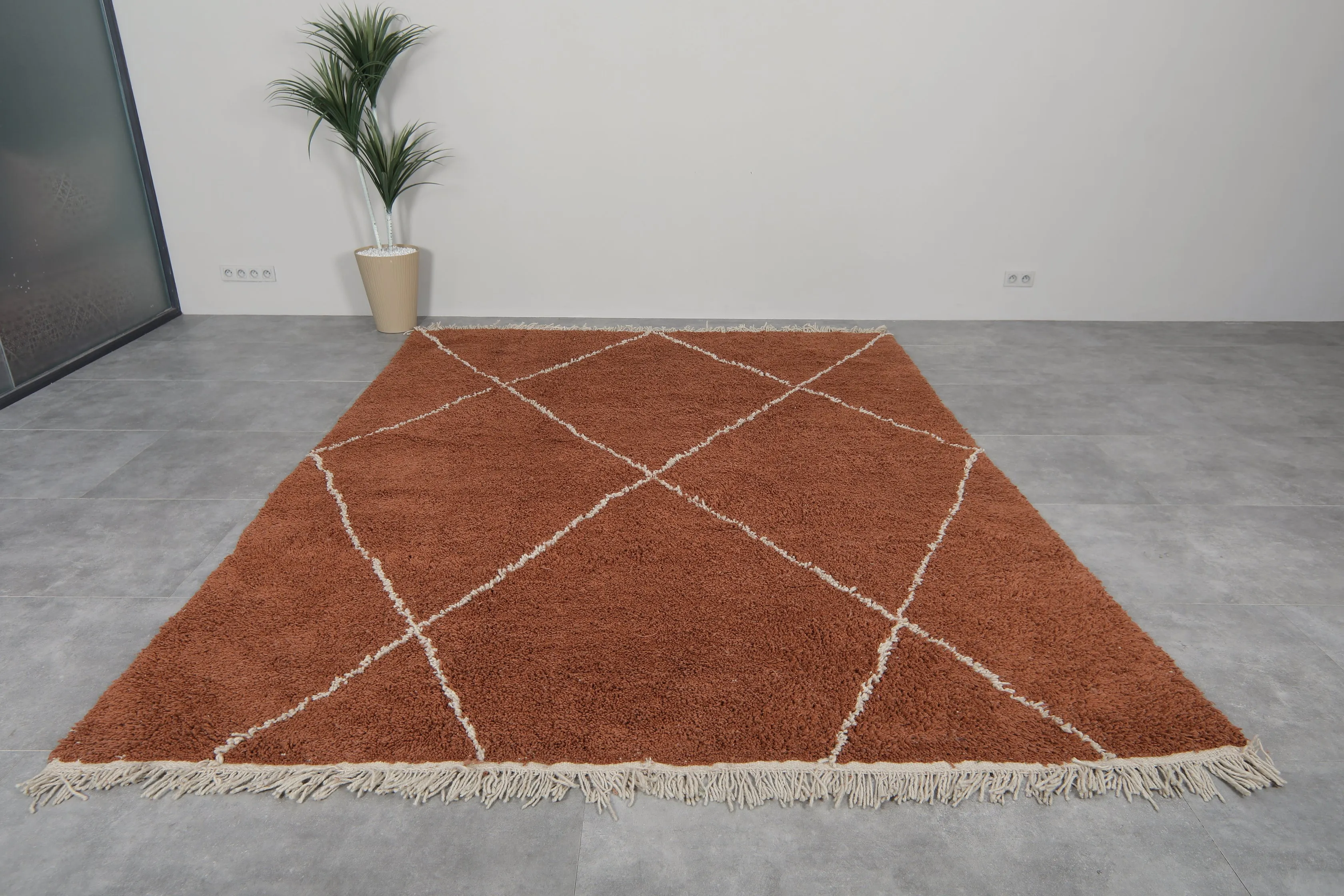 Moroccan wool rug - Custom Berber rug - Handmade rug