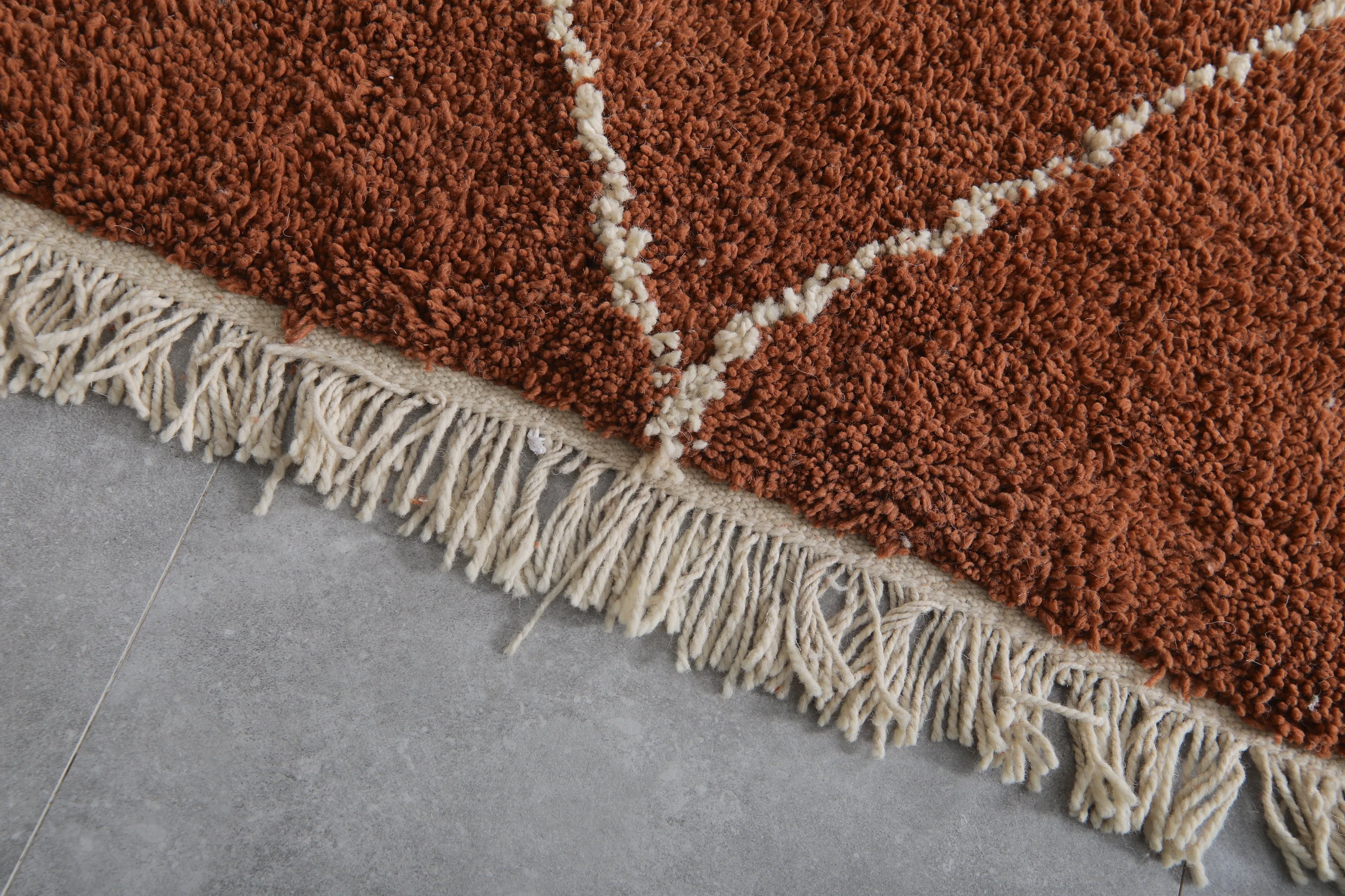 Moroccan wool rug - Custom Berber rug - Handmade rug