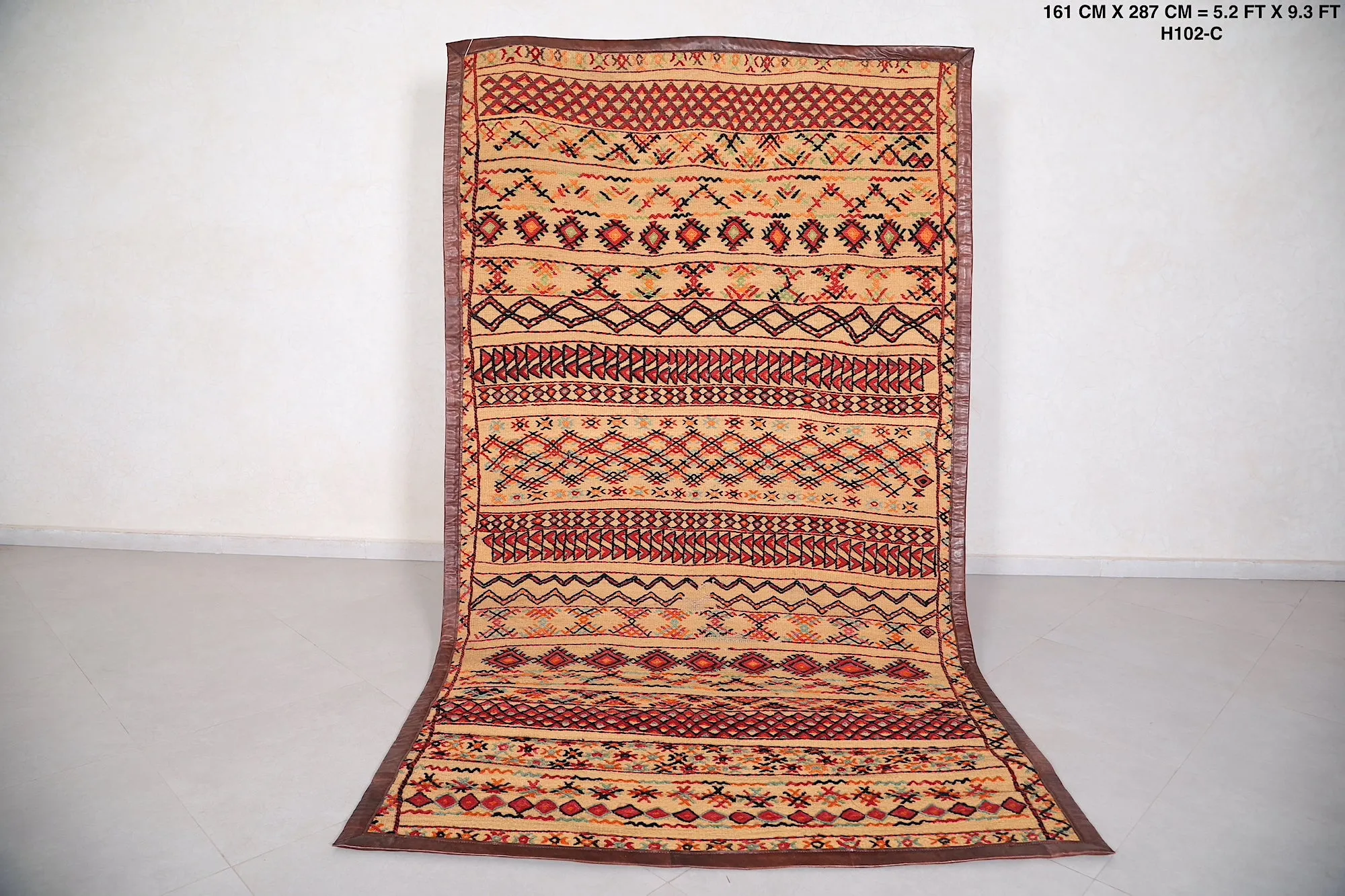 Moroccon Rug 5.2 FT X 9.3 FT