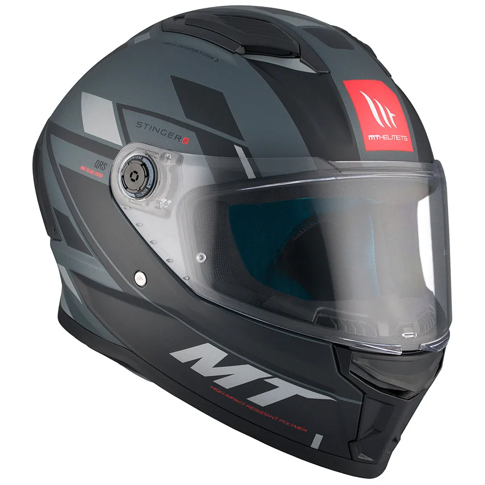 MT STINGER 2 [ZIVZE MATT GREY/BLACK]