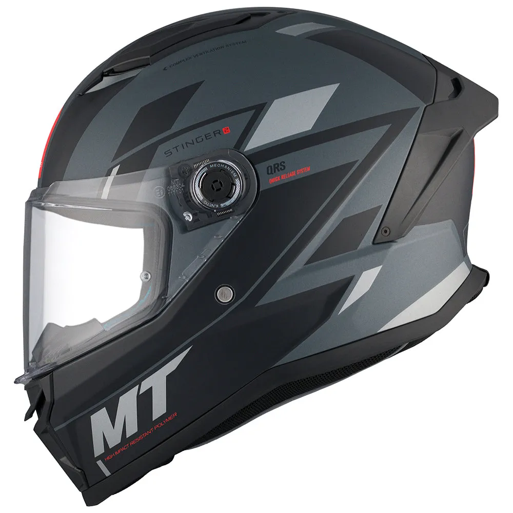 MT STINGER 2 [ZIVZE MATT GREY/BLACK]
