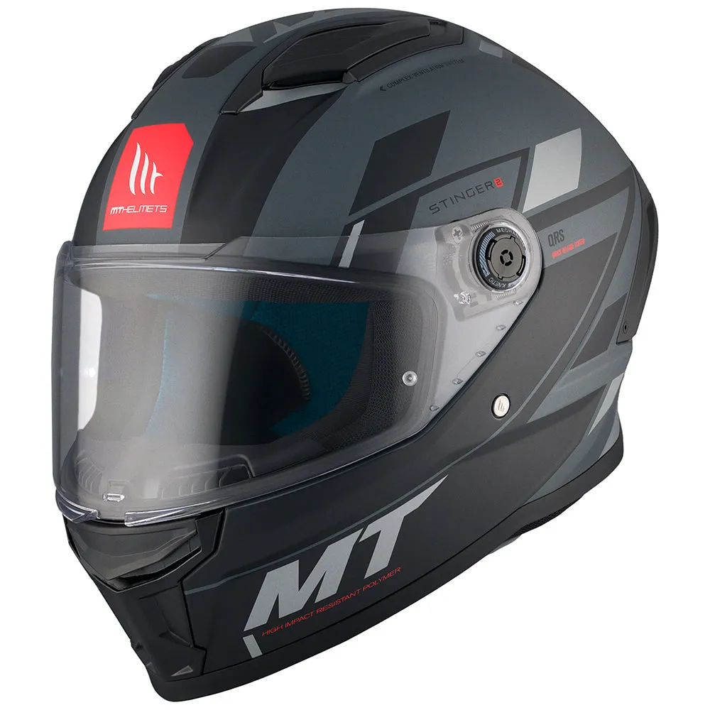 MT STINGER 2 [ZIVZE MATT GREY/BLACK]
