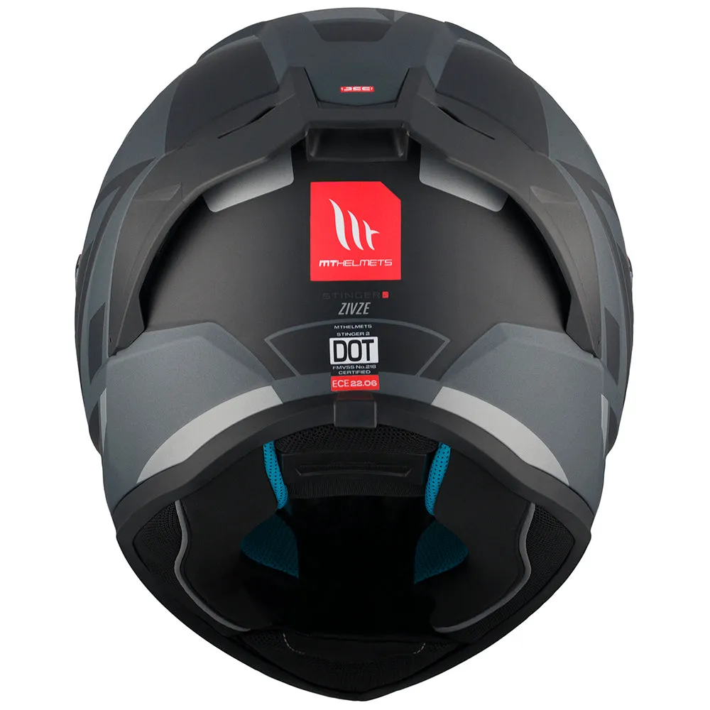 MT STINGER 2 [ZIVZE MATT GREY/BLACK]