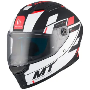MT STINGER 2 [ZIVZE MATT WHITE/BLACK/RED]