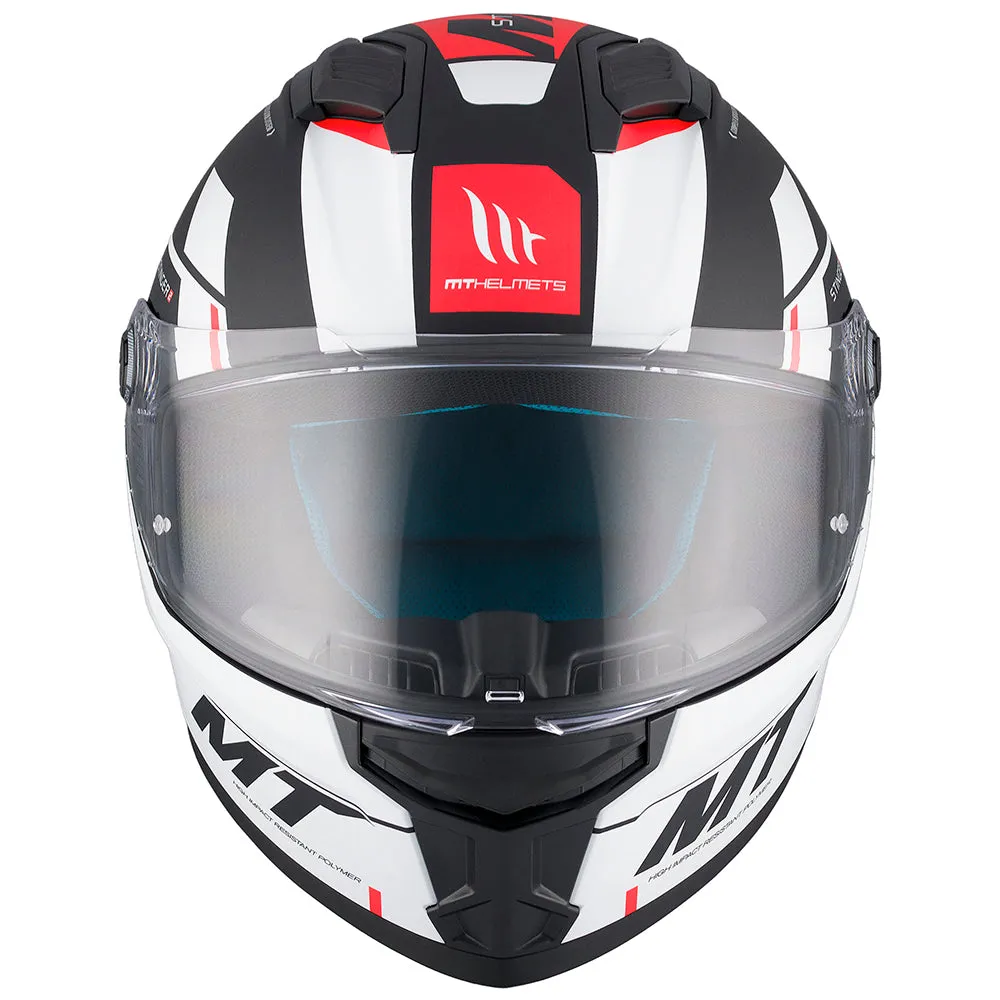 MT STINGER 2 [ZIVZE MATT WHITE/BLACK/RED]
