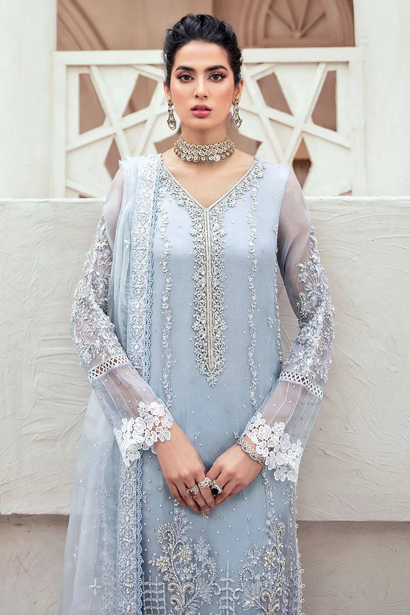 MUSHQ | LUXURY PRET PRINTED ORGANZA'23 | DEW DROP