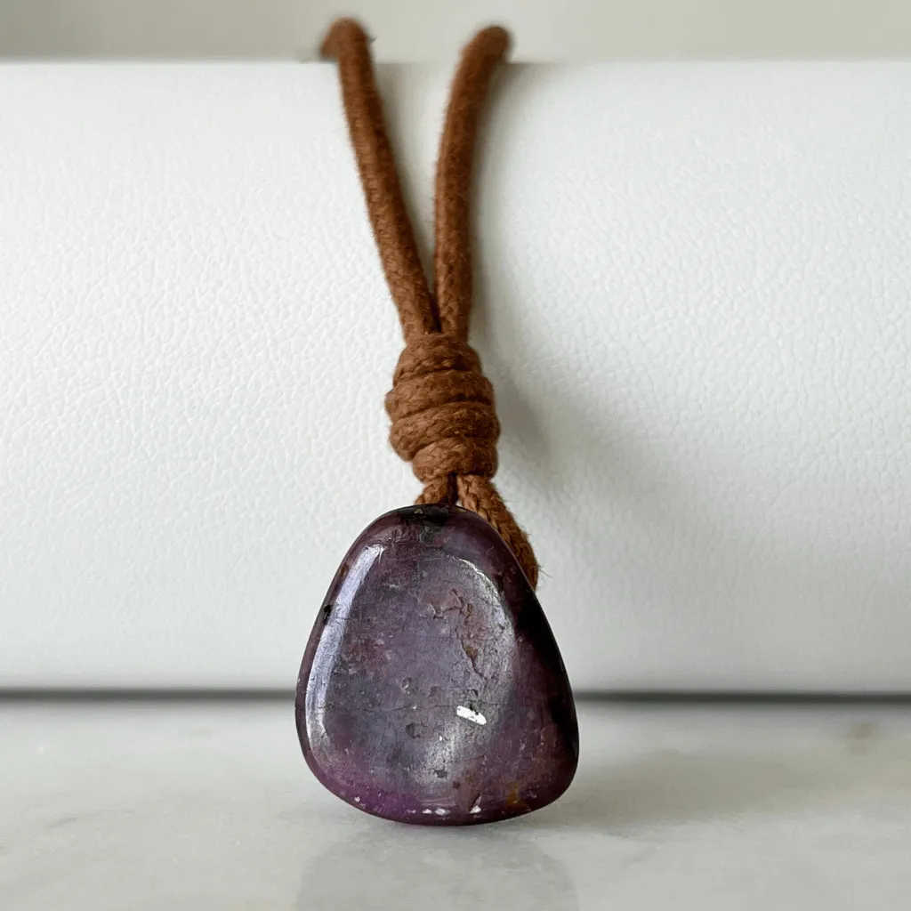 Natural Ruby Pendant - Exclusive OOAK Gemstone