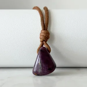 Natural Ruby Pendant - Exclusive OOAK Gemstone
