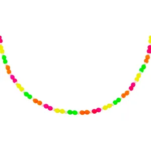 Neon Bead Necklace