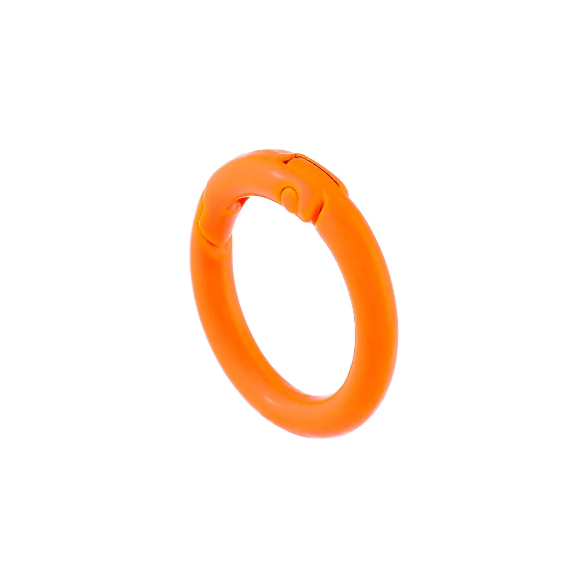 Neon Circle Key Ring Charm