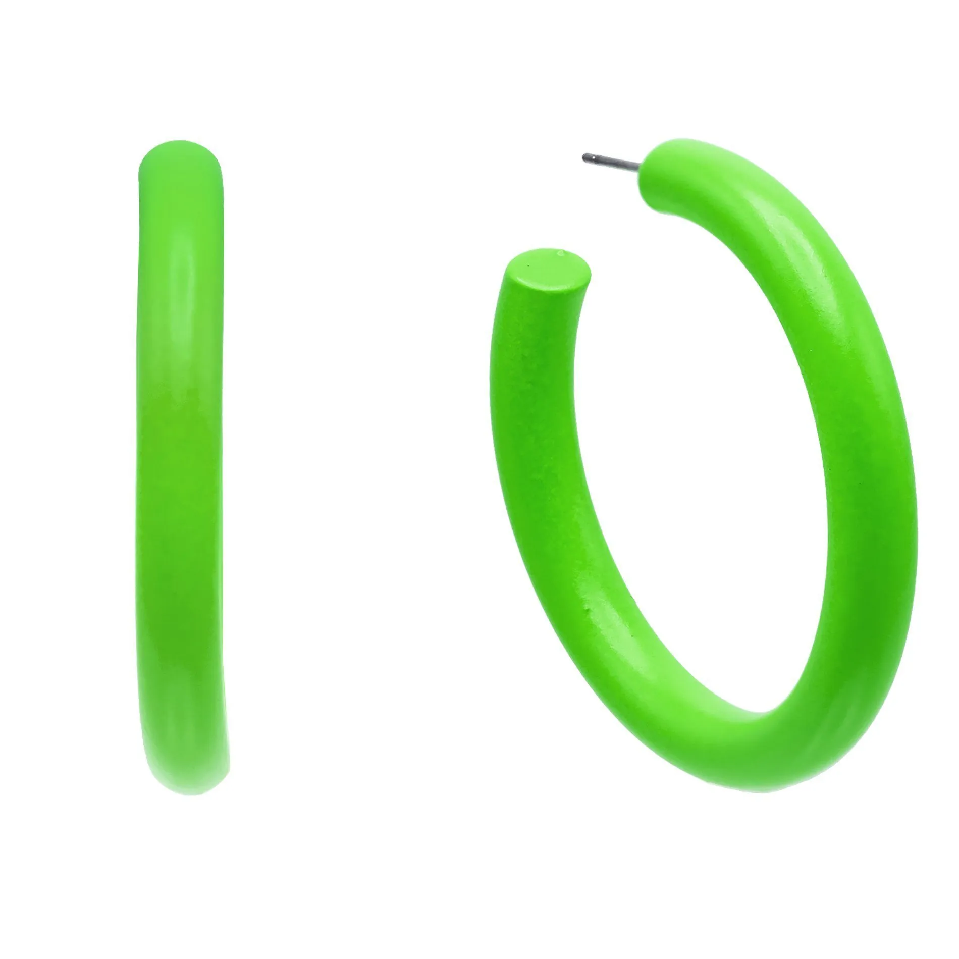 Neon Hoop Earring
