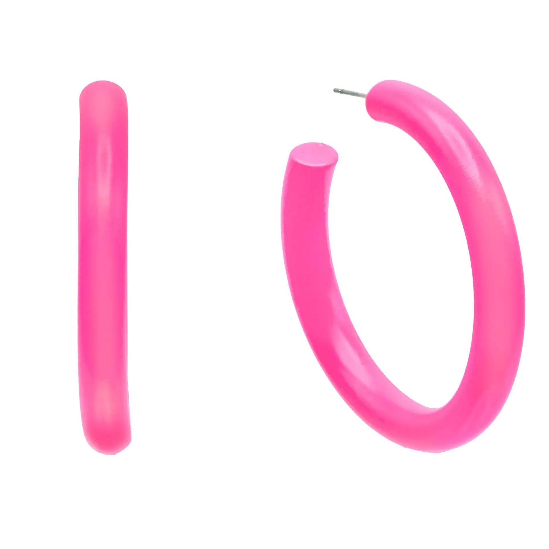 Neon Hoop Earring