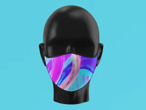 Neon Night - Face Mask