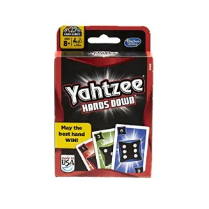 NEW Yahtzee Hands Down Card Game, For 2 to 6 players.  Ages 8 and up.