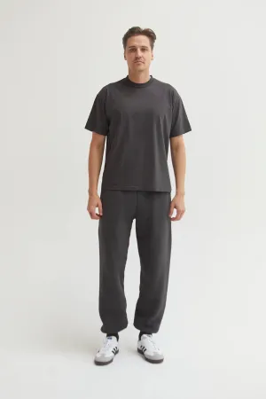 Noah Cotton Linen Tee | Vintage Black