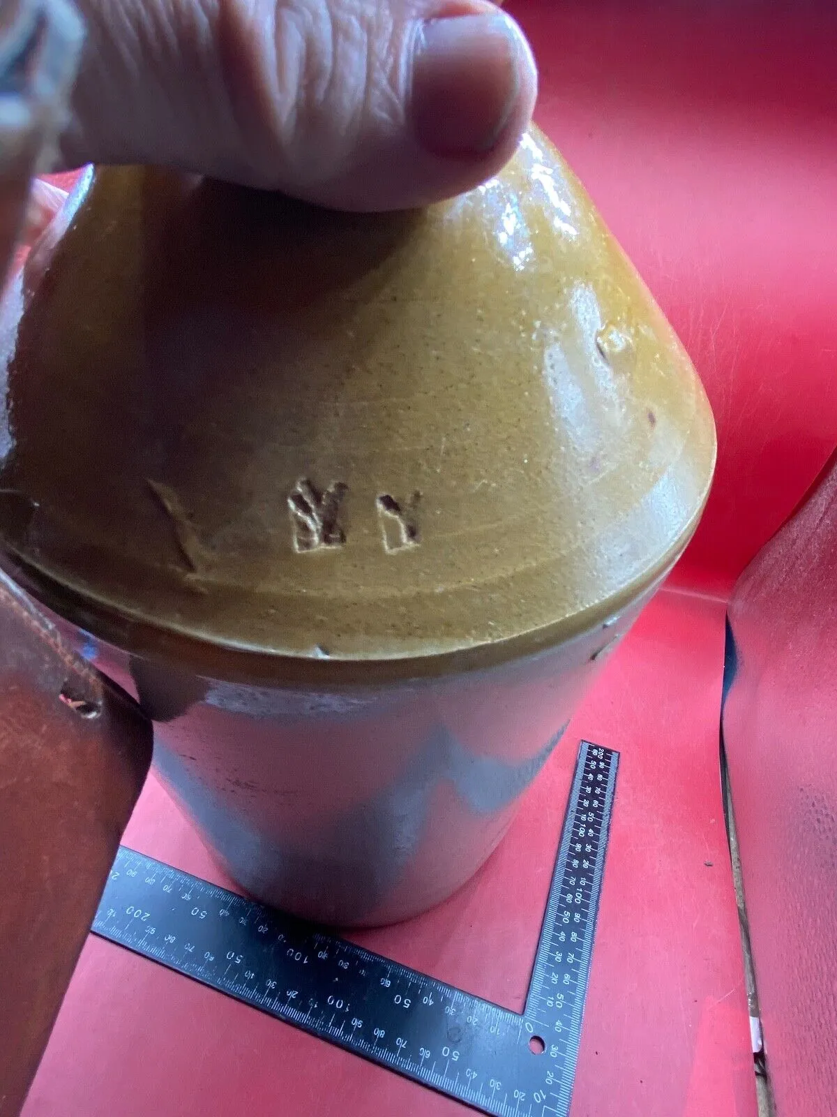 Original RARE WW2 SRD Jar Rum Jar - British Army 1940 - "Supply Reserve Depot"