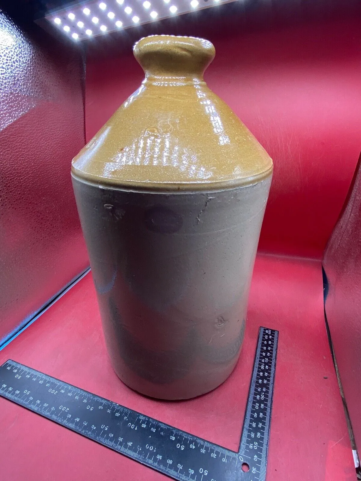 Original RARE WW2 SRD Jar Rum Jar - British Army 1940 - "Supply Reserve Depot"