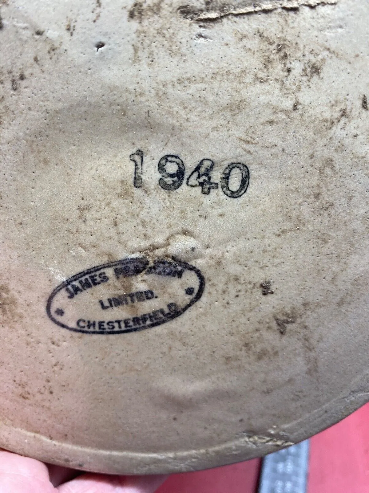 Original RARE WW2 SRD Jar Rum Jar - British Army 1940 - "Supply Reserve Depot"